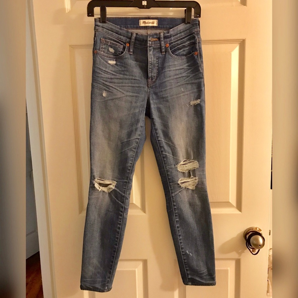 Madewell high rise skinny jeans Winifred 25